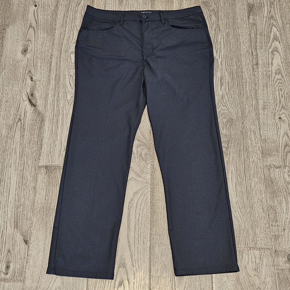 MTailor 5-Pocket Performance Chino Pants - Navy - Size 35x28